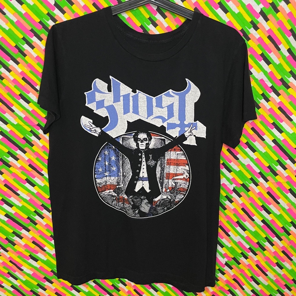 Ghost Popestart Nixion Tour T-shirt